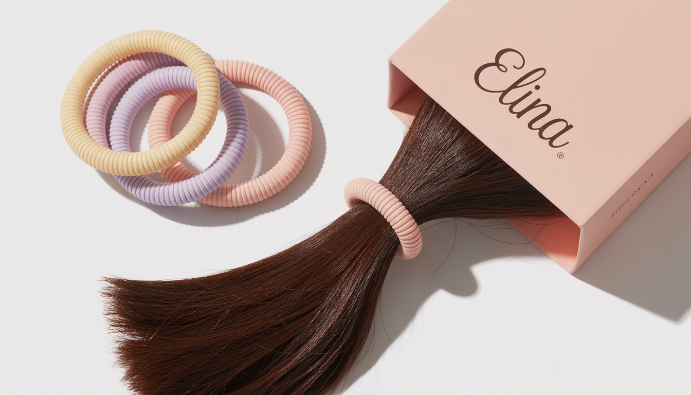 Elina Elastic Ponytail Holders Hair Ties