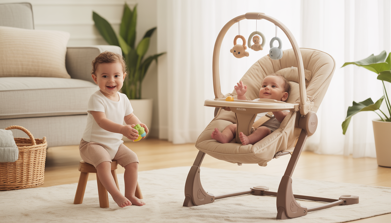 INFANTSO Baby Rocker & Bouncer for 0 to 2 Years