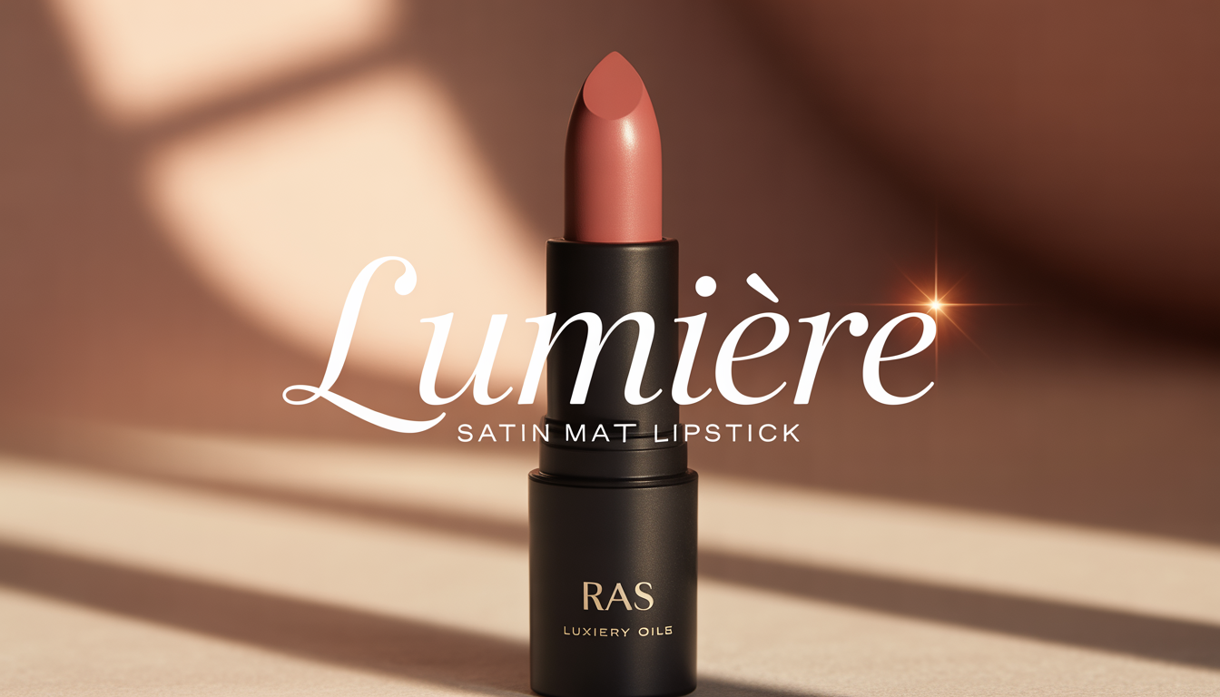 RAS Luxury Oils Lumiere Satin Matte Lipstick