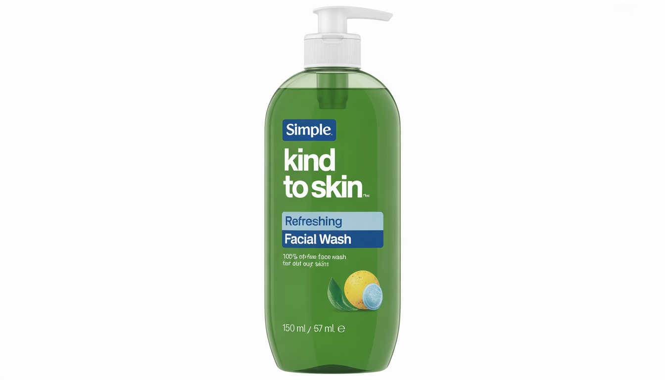 Simple Kind To Skin Refreshing Facial Wash 150 ml
