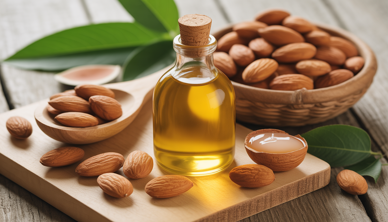 Sweet Almond Oil for Body and Skin