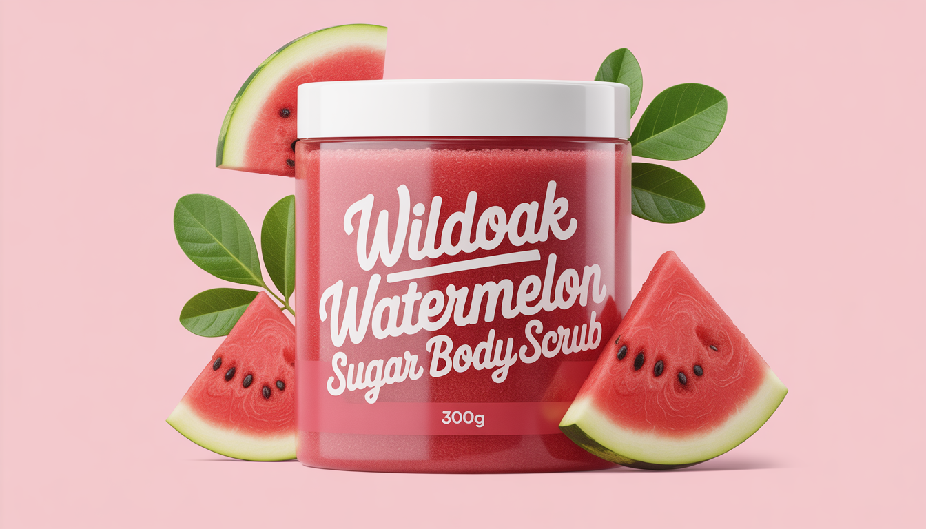 WildOak Watermelon Sugar Body Scrub